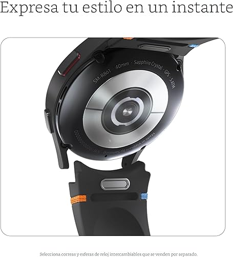 Miniatura 8 de SAMSUNG Galaxy Watch FE 40mm LTE AI Smartwatch con seguimiento de fitness, sensor BIA, zonas de frecuencia cardíaca personalizadas, monitor de Negro