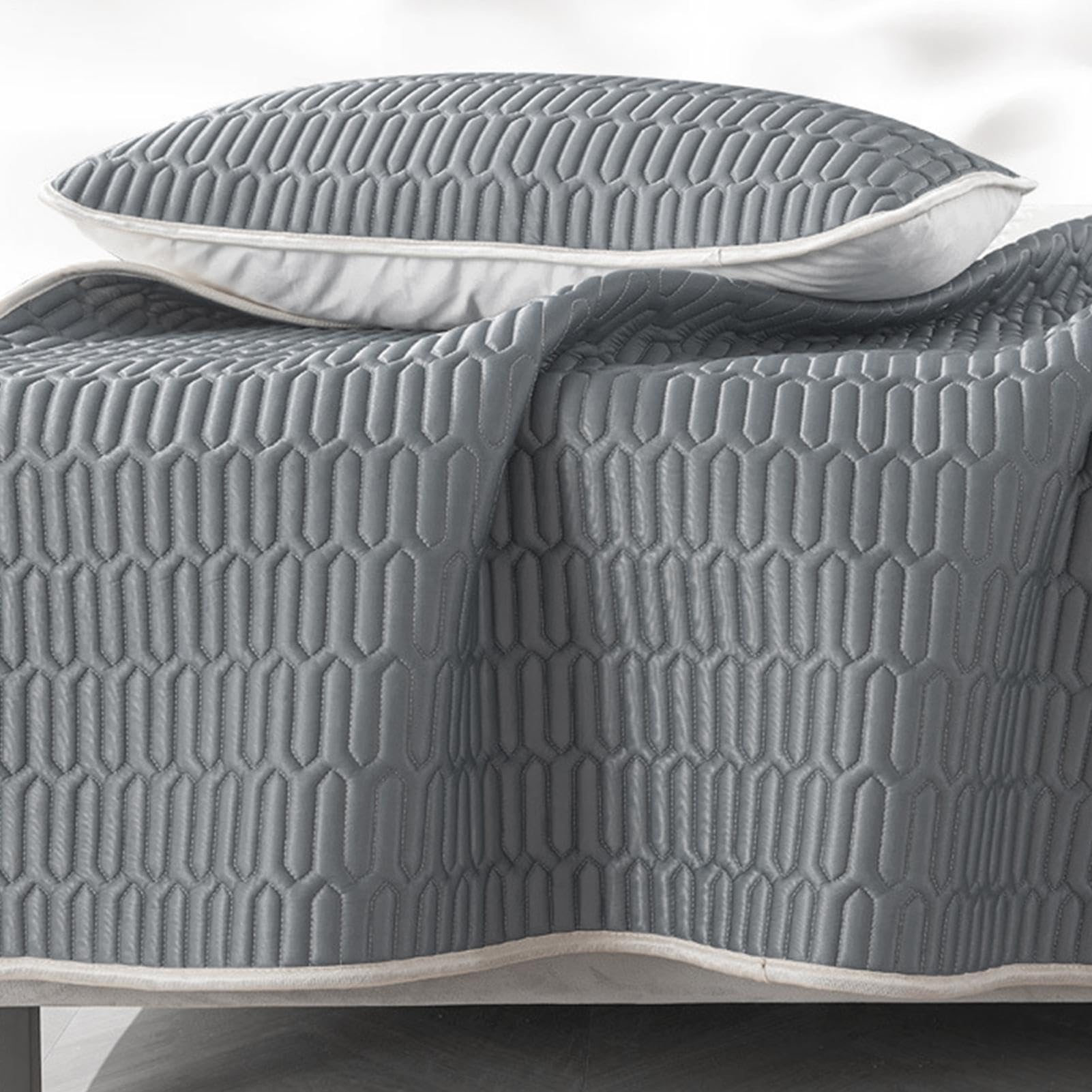 Materassino estivo rinfrescante | Cool Sensation - Tappetino per dormire in seta, 180 x 200 cm, stile semplice, estivo, per studenti scolastici, camera da letto dei bambini, camera da letto