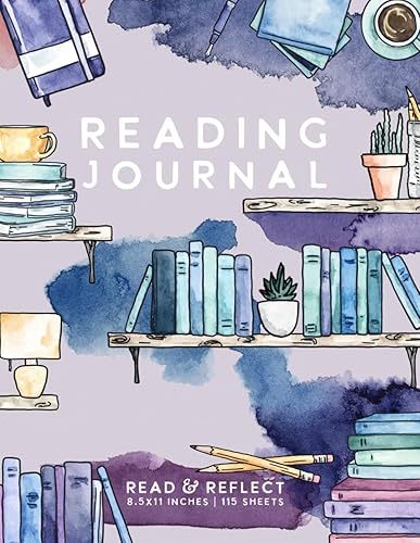 Reading Journal (Lavender Shelfie Series): Book Tracker for Quotes and Reflections by schoolnest