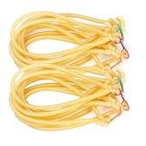 20 Pcs Powerful Fishing Slingshot Elastic Tube Rubber Band for Bowfishing Hunting Slingshots Replacement Bands for Archery Arrows Slingbow Fishing Rubber Bands