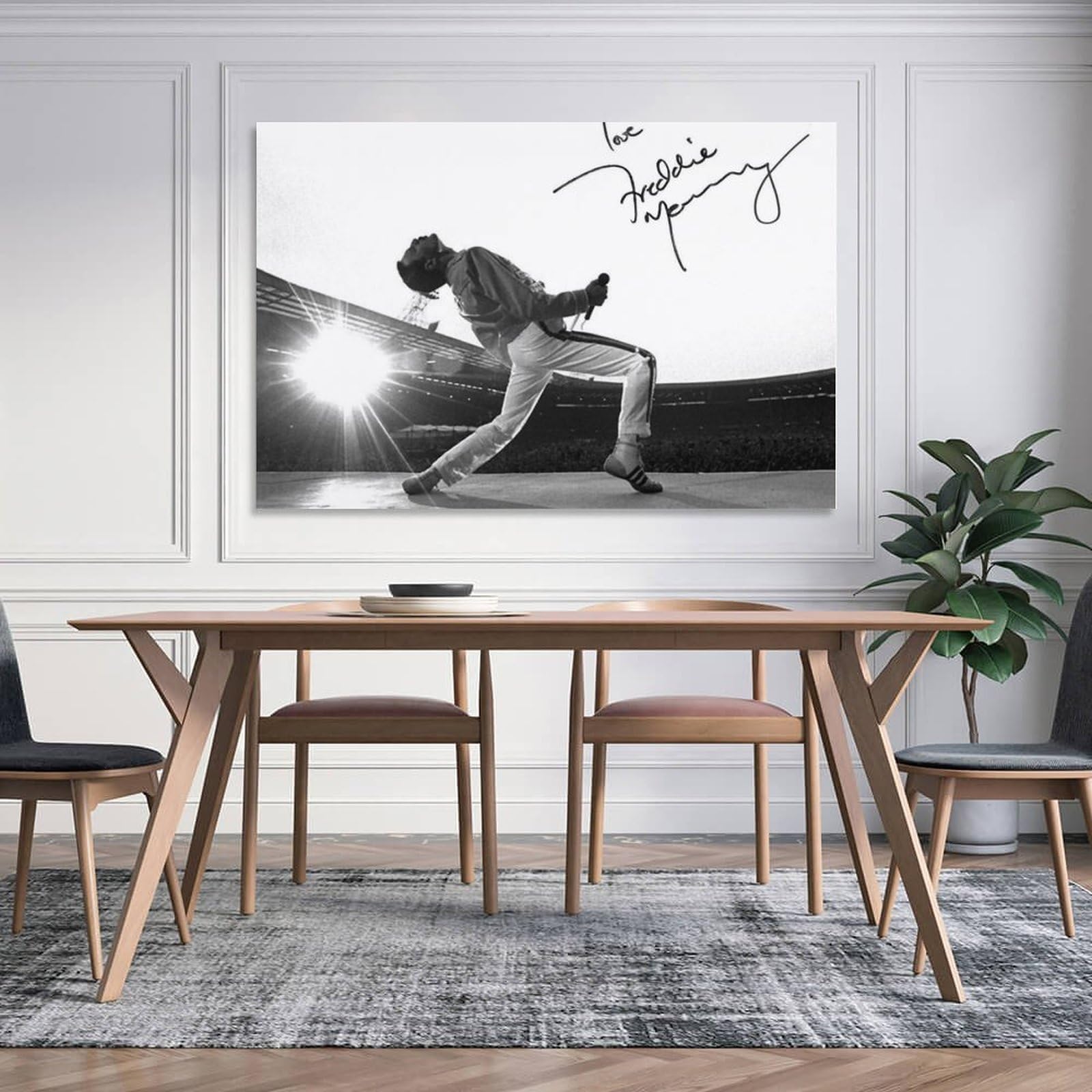 ６０代のフレディ・マーキュリーのファンの方へ直筆サイン入りポスター‼️ 61atPsenFnL._AC_UL210_SR210,