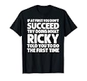 RICKY Gift Name Personalized Birthday Funny Christmas Joke T-Shirt