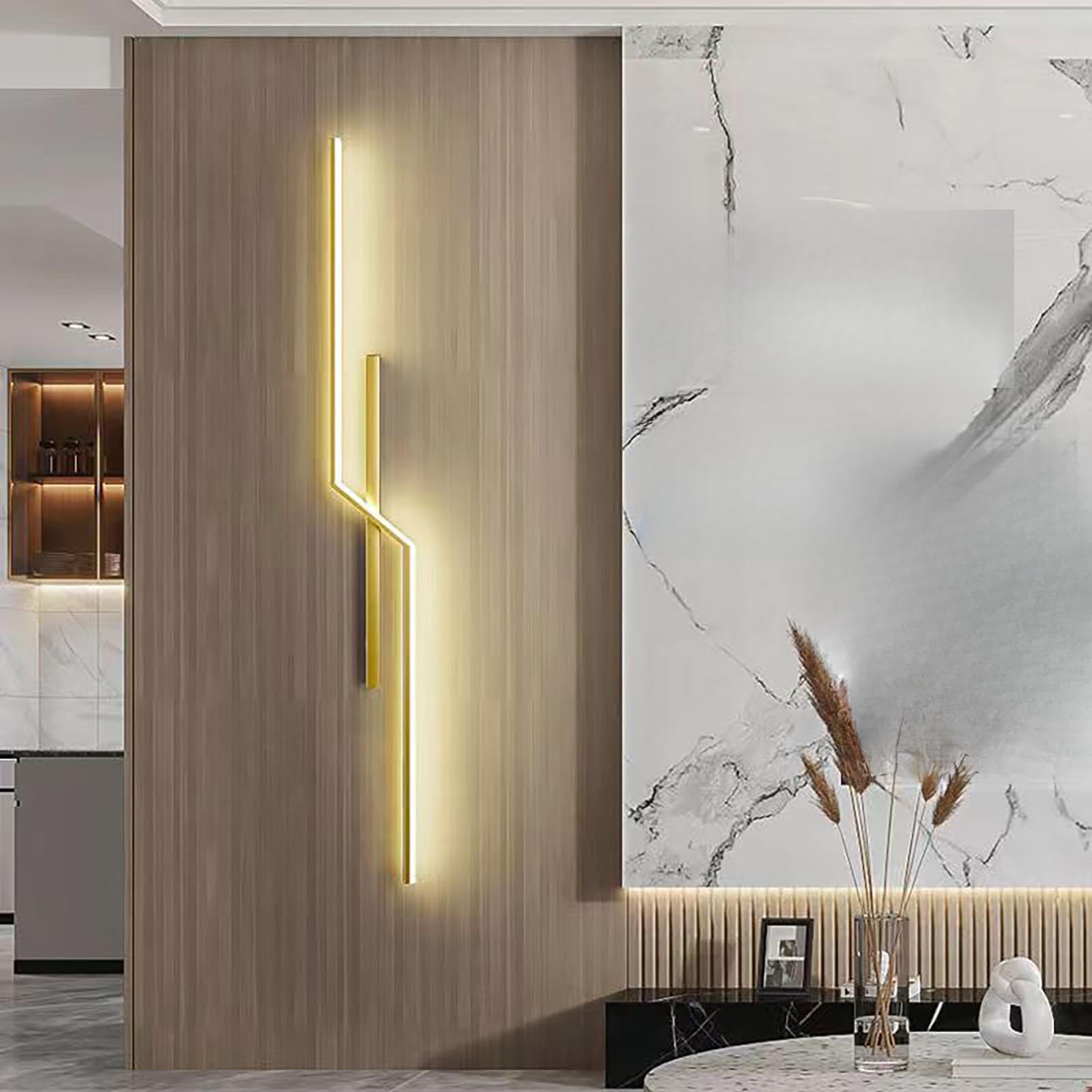Iluminación de pared decorativa para dormitorio elegante 8