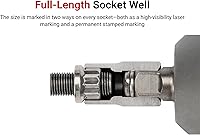 Vista 4 de TEKTON 1/2 Inch Drive x 1-1/16 Inch 12-Point Impact Socket SID22227 Profundo