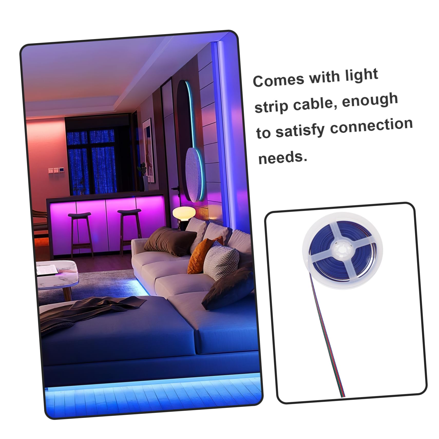 30stücke Pin Rgb Strip Connector Mit Kabel Wasserdichter Lötfreier Schnellverbinder Für Streifen Installieren Für Projekte