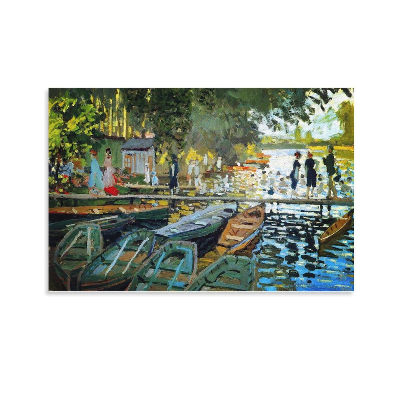 Amazon.co.jp: Claude Monet クロード・モネ 油絵 クールの印刷 複製画