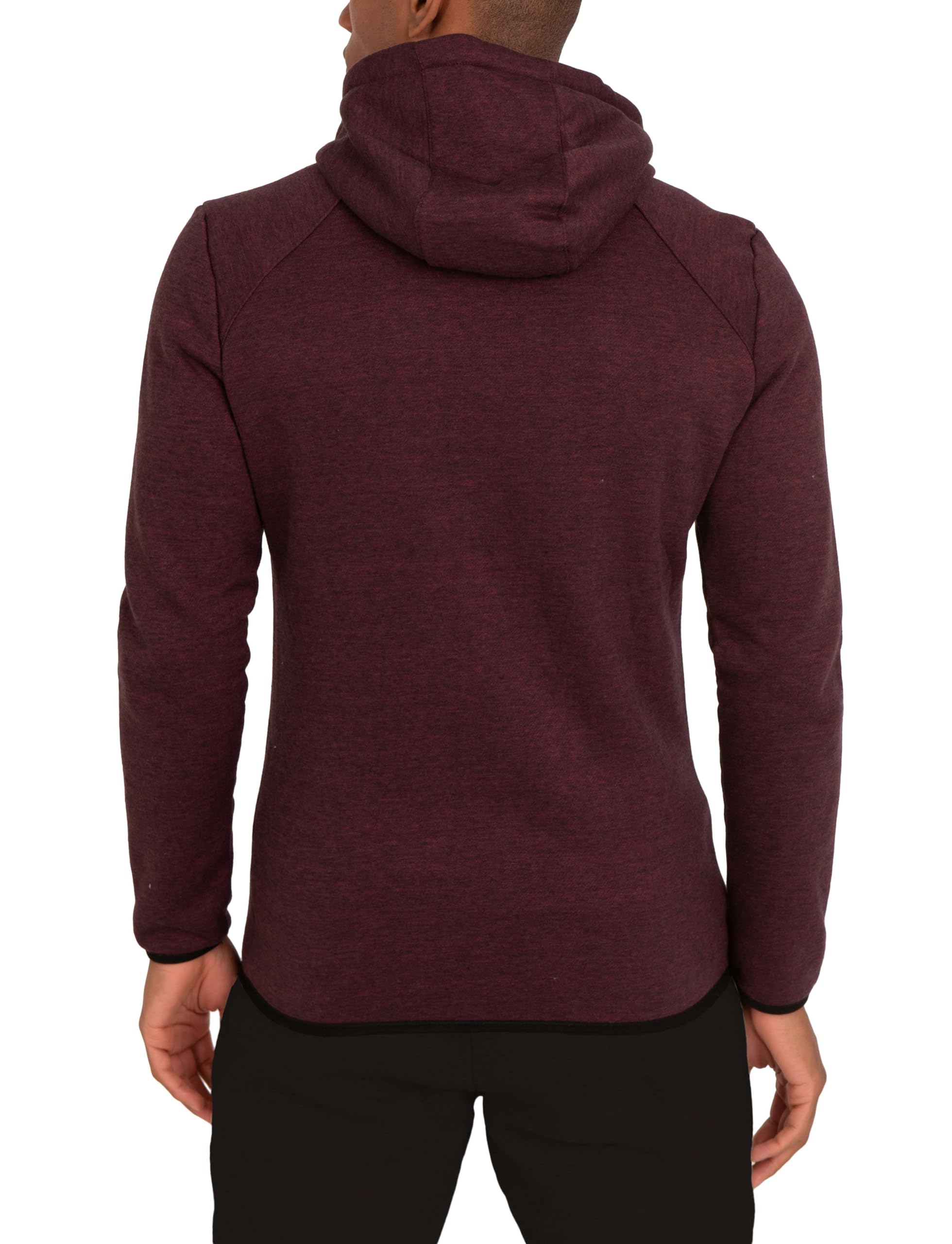 TCA Chaqueta de Running Revolution Tech con Capucha y Bolsillos con Cremallera para Hombre
