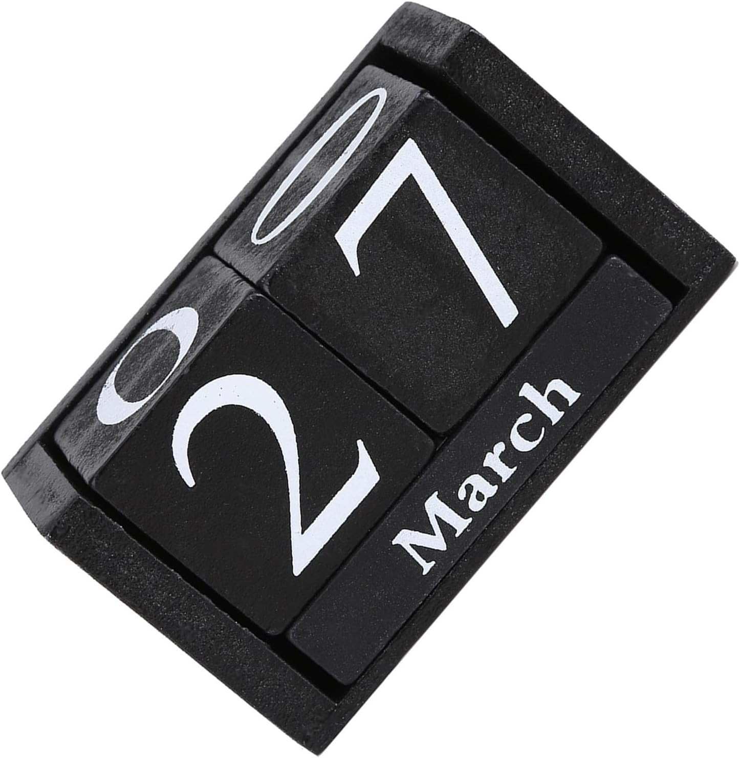 Bloque de madera vintage, calendario perpetuo, accesorio de escritorio, calendario de madera vintage, bloque de madera, mes, fecha, exhibición,