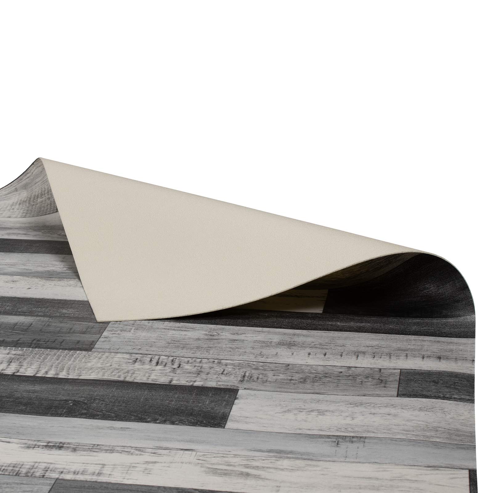 Floordirekt PVC Bodenbelag Meterware nach Maß Vinylboden, CV Linoleum für Küche & Balkon in Holzoptik, Fliesenoptik, Steinoptik - robust & pflegeleicht 200 x 500 cm | Plaza | Cuban Oak 909m