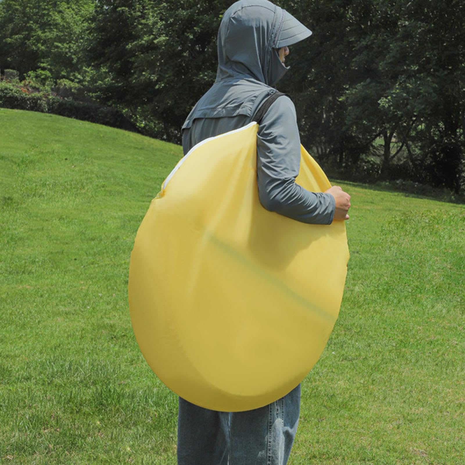 Tenda da campeggio per bambini all'aperto, portatile, facile da installare, tenda da campeggio all'aperto, per bambini in età prescolare, fratelli, cortile, spiaggia, parco giochi, viaggi, vacanze