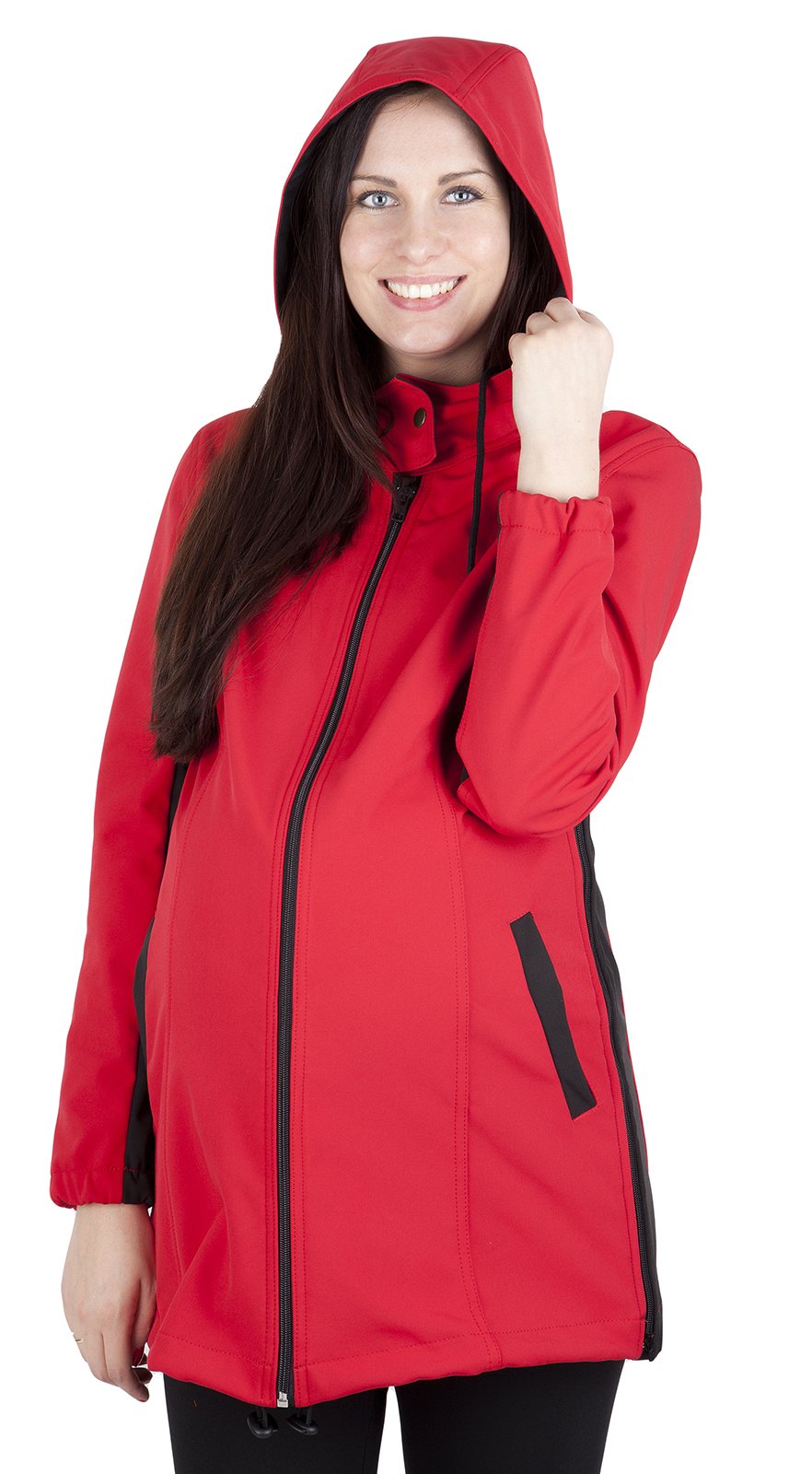 Mija 2 in 1 Cappotto Giacca Confortevole e riscaldante 100% Antivento Premaman Gravidanza 3059