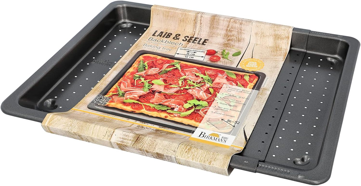 Birkmann Loaf & Soul Perforated Baking Tray with Non-Stick Coating 36 x 33 cm