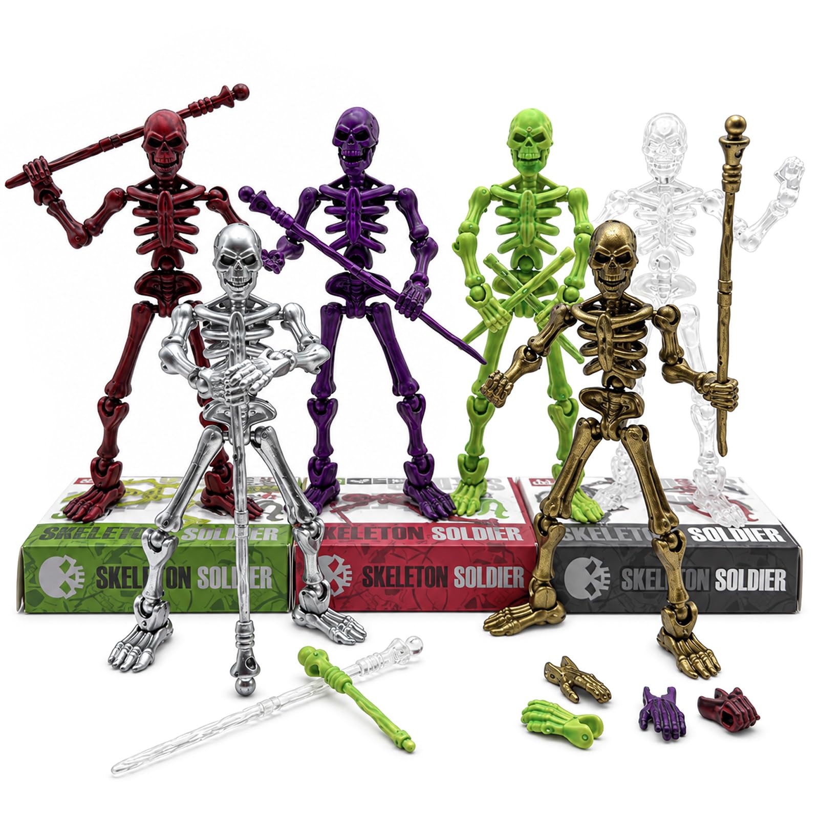Amazon.co.jp: Lechonix T13 アクションフィギュアセット 6点パック
