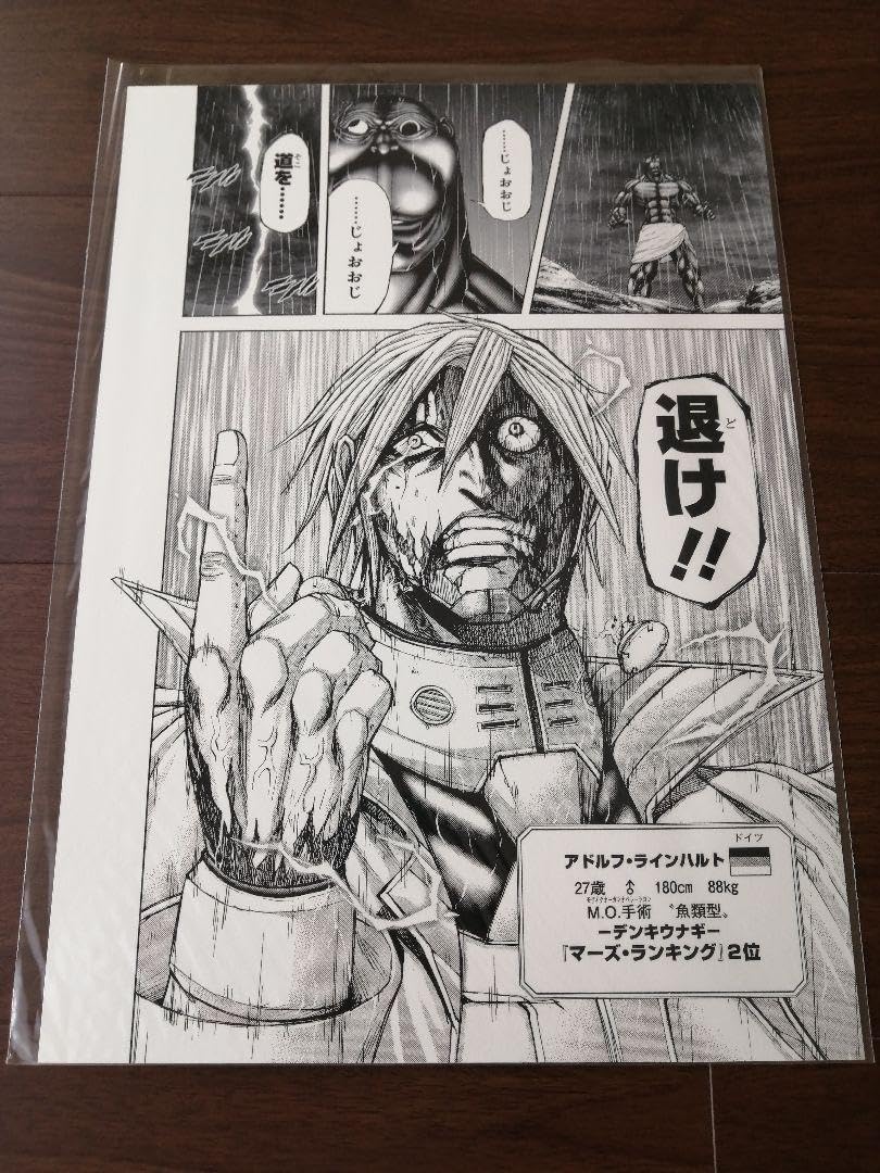 Amazon.co.jp: 【懸賞品テラフォーマーズ 複製原画3枚セット : おもちゃ