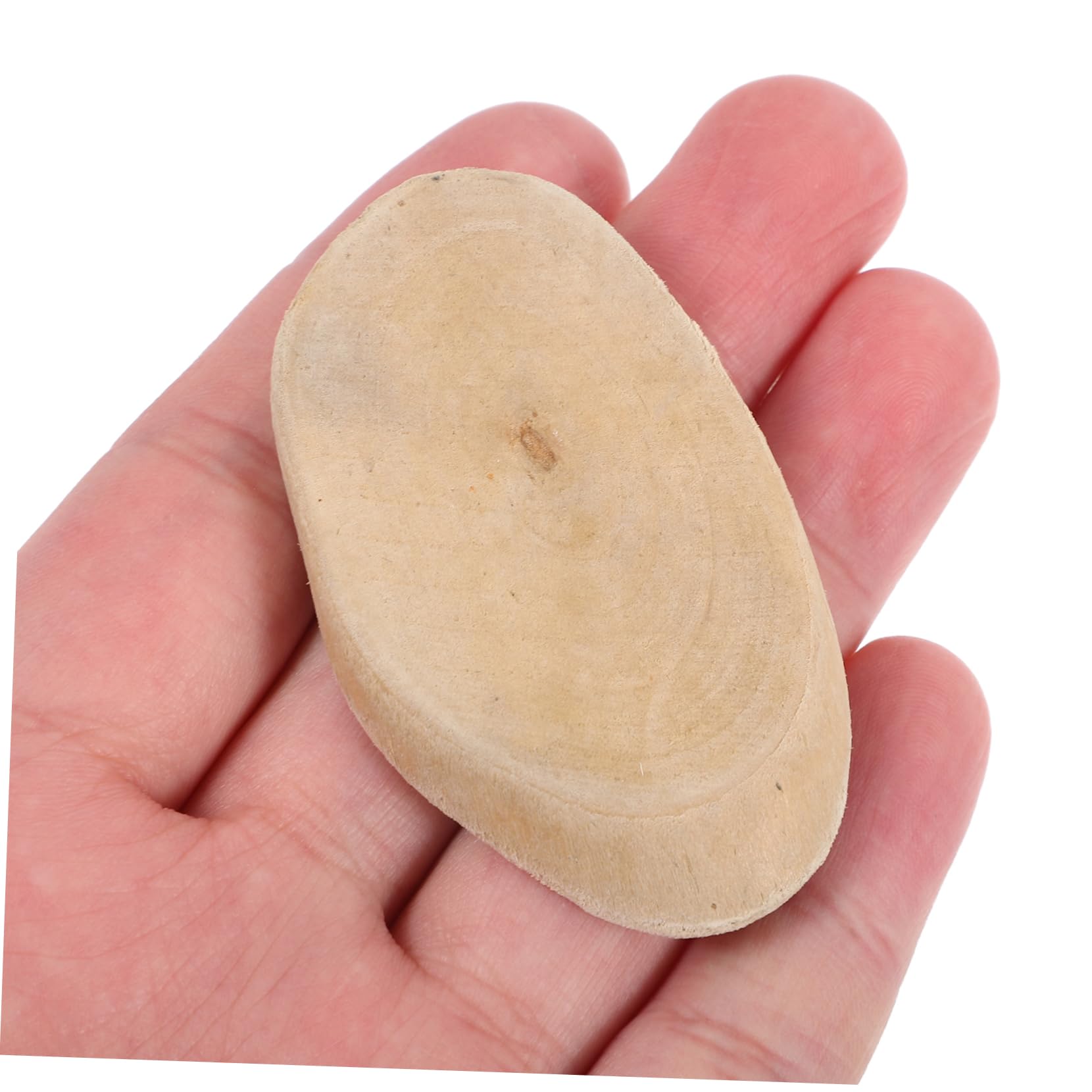 Cabilock 4sätze Natürlichem Für Vasenfüllungen Rustikale DIY Tischdeko Für Hochzeiten Veranstaltungen Und Zuhause Ovaler Vasenfüller Aus Holz Für Kreative Bastelprojekte Und
