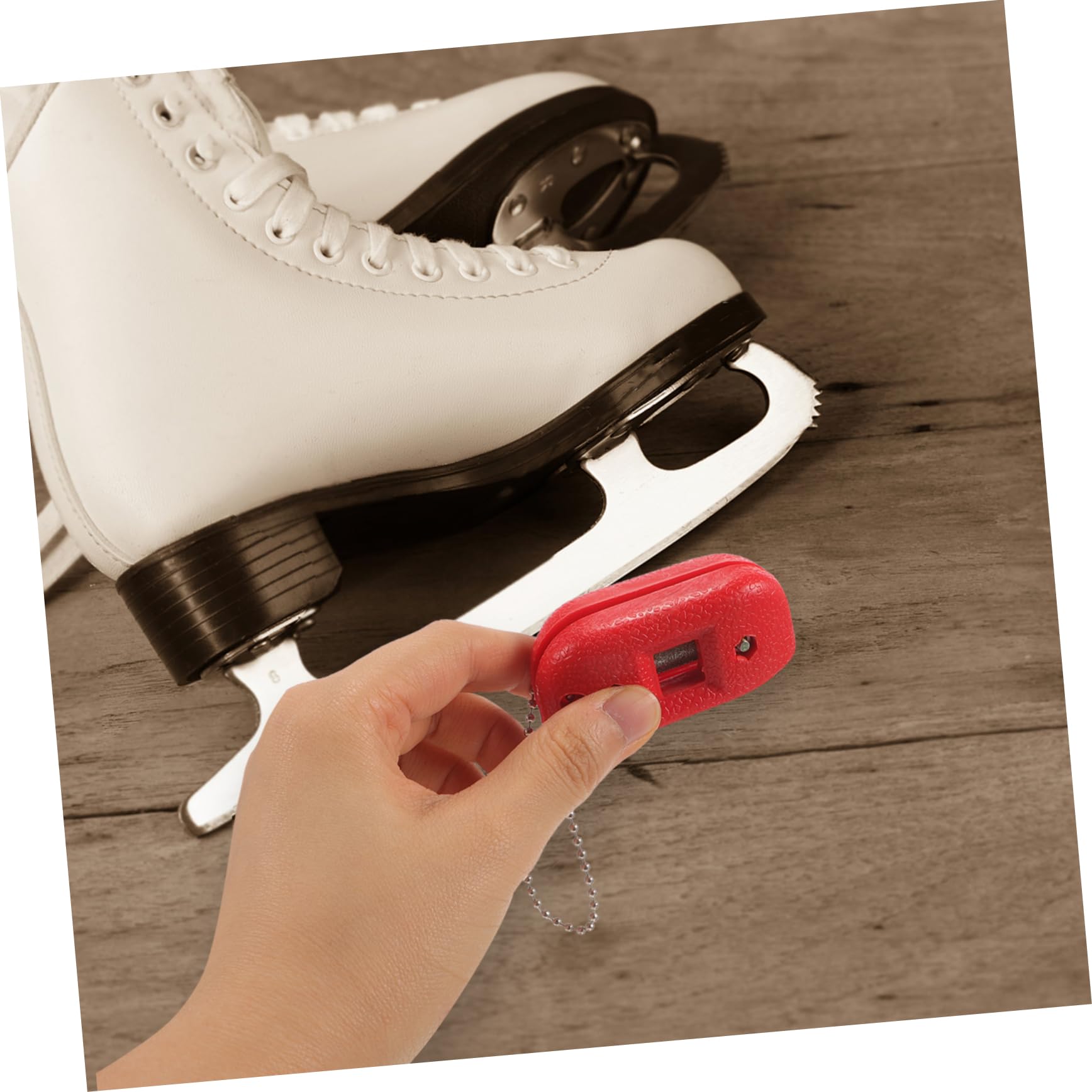 YARNOW Aiguiseur De Lames De Patins À Glace Petit Outil D'Affûtage De Patins À Glace Accessoires De Patins À Glace Affûteur De Lames Accessoire pour Lames De Glace