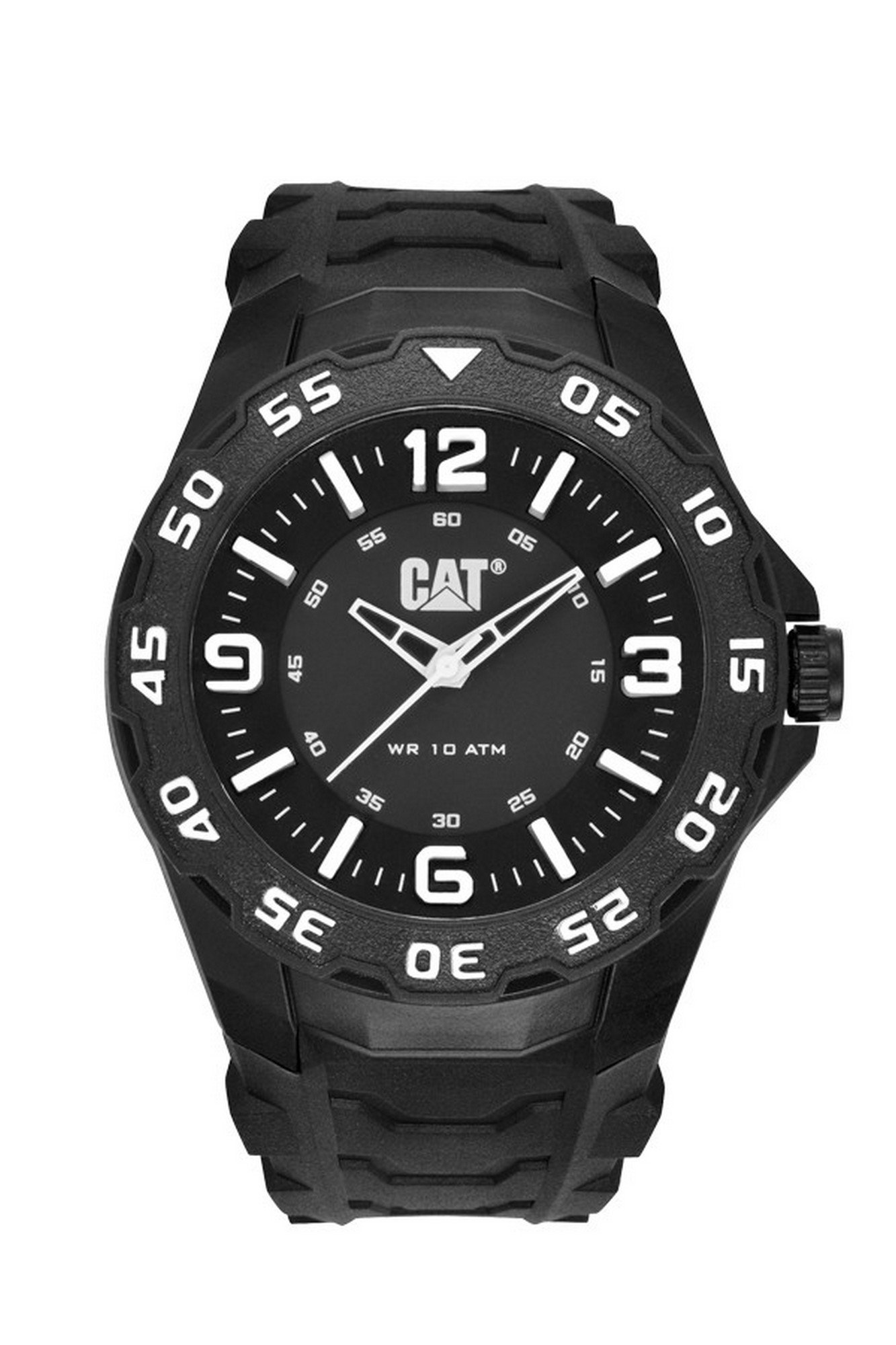 CATCAT WATCHES Men's Motion Analog Display Quartz Black Watch
