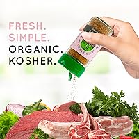 Vista 4 de Flavor Seed Smoke 'Em If You Got 'Em Organic Carolina BBQ Rub. Dulce y picante. Para carne de res, pollo y cerdo. Condimentos y especias sin gluten