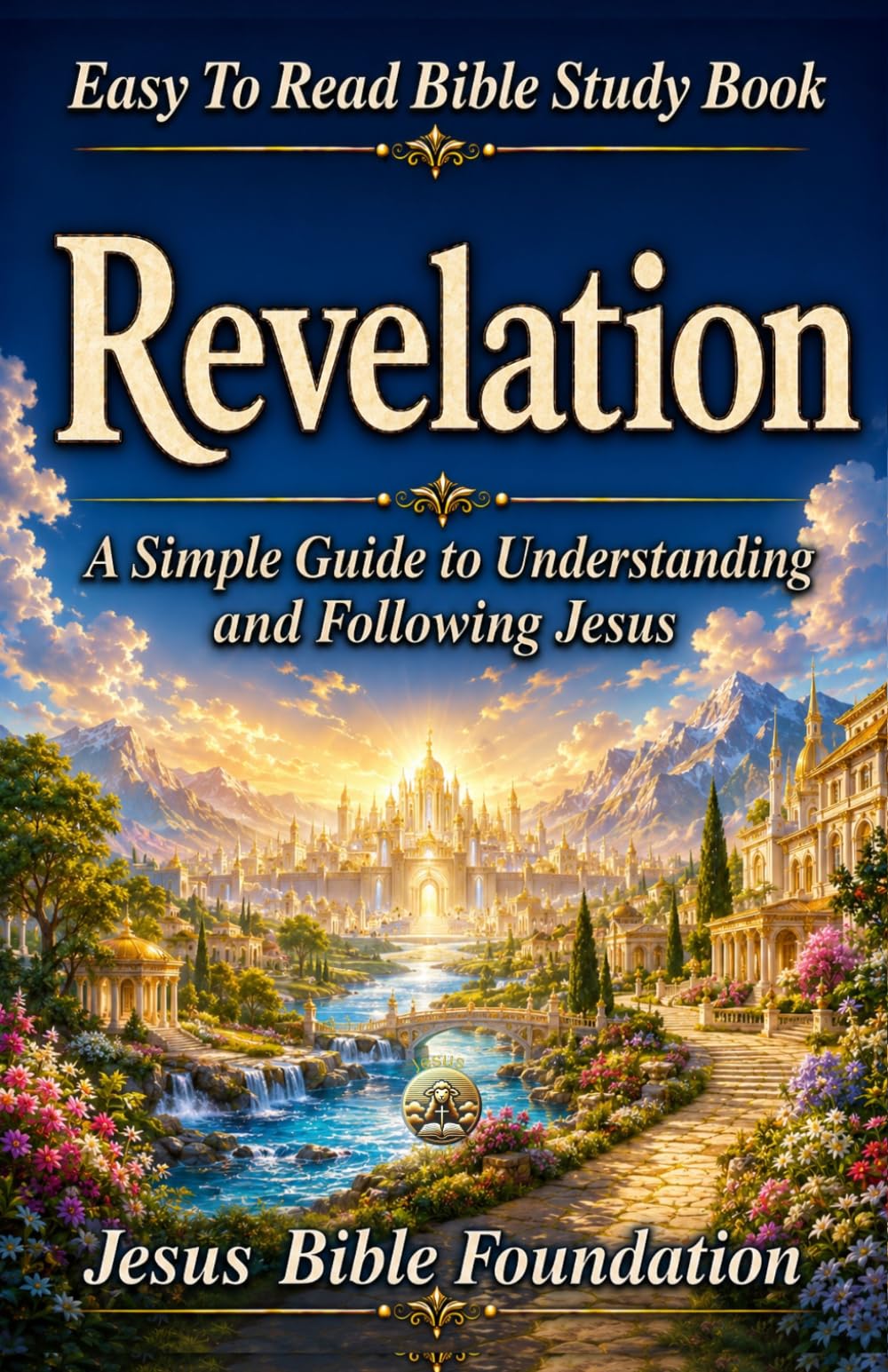Easy to Read Bible Study Book Revelation: A Simple Guide to Understanding and Following Jesus