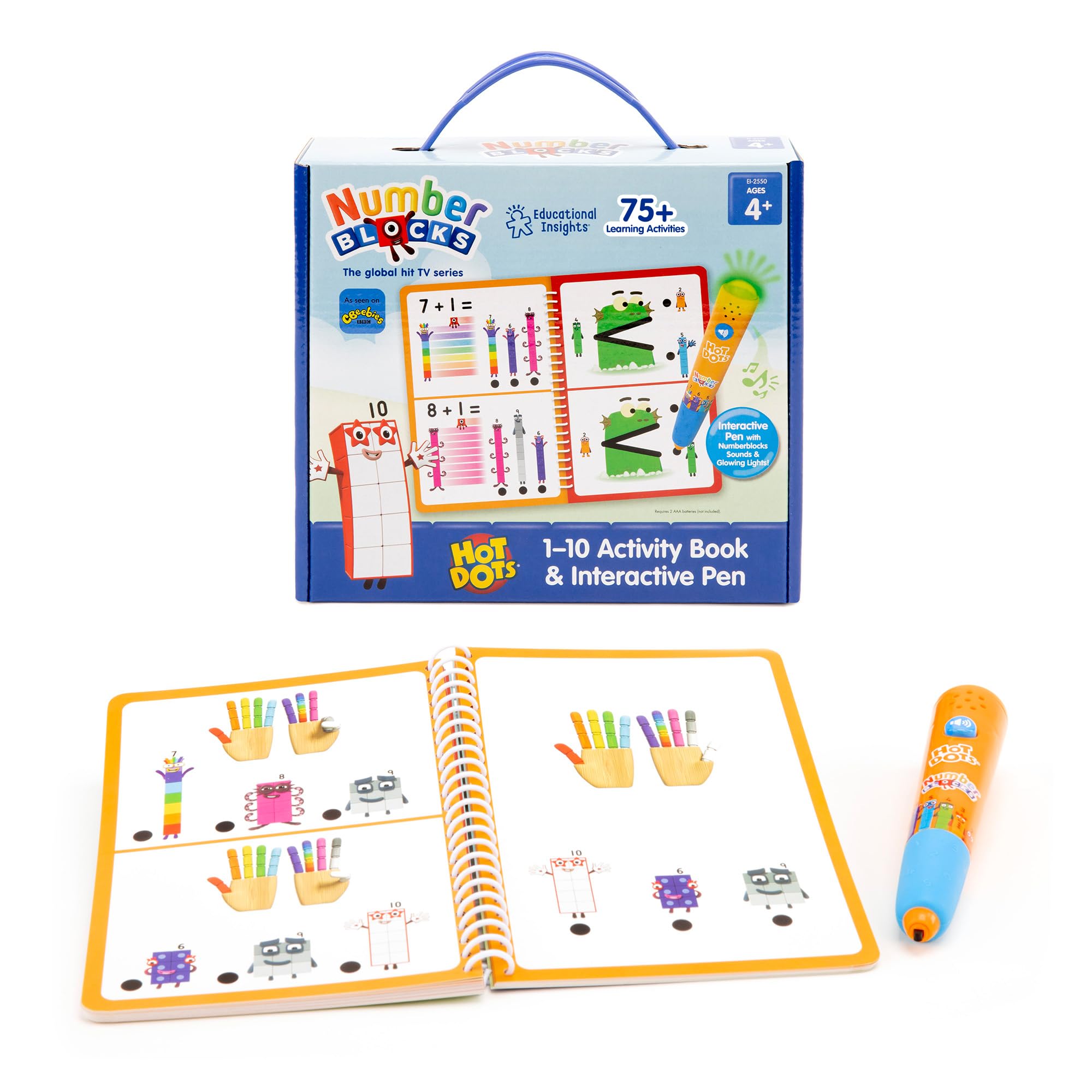 Learning Resources- Libro Penna Interattiva Hot Dots 11-20, 60 Attività