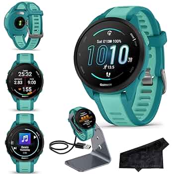 ☆美品☆GARMIN FORERUNNER 165 garmin-forerunner-165-