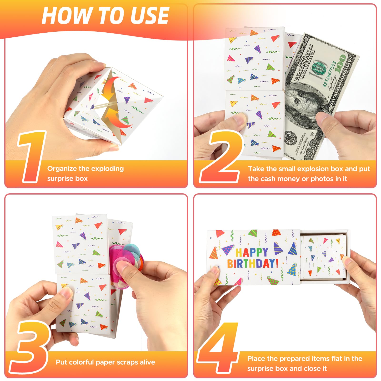Snapklik.com : WenmthG Mothers Day Surprise Gift Box Explosion For ...