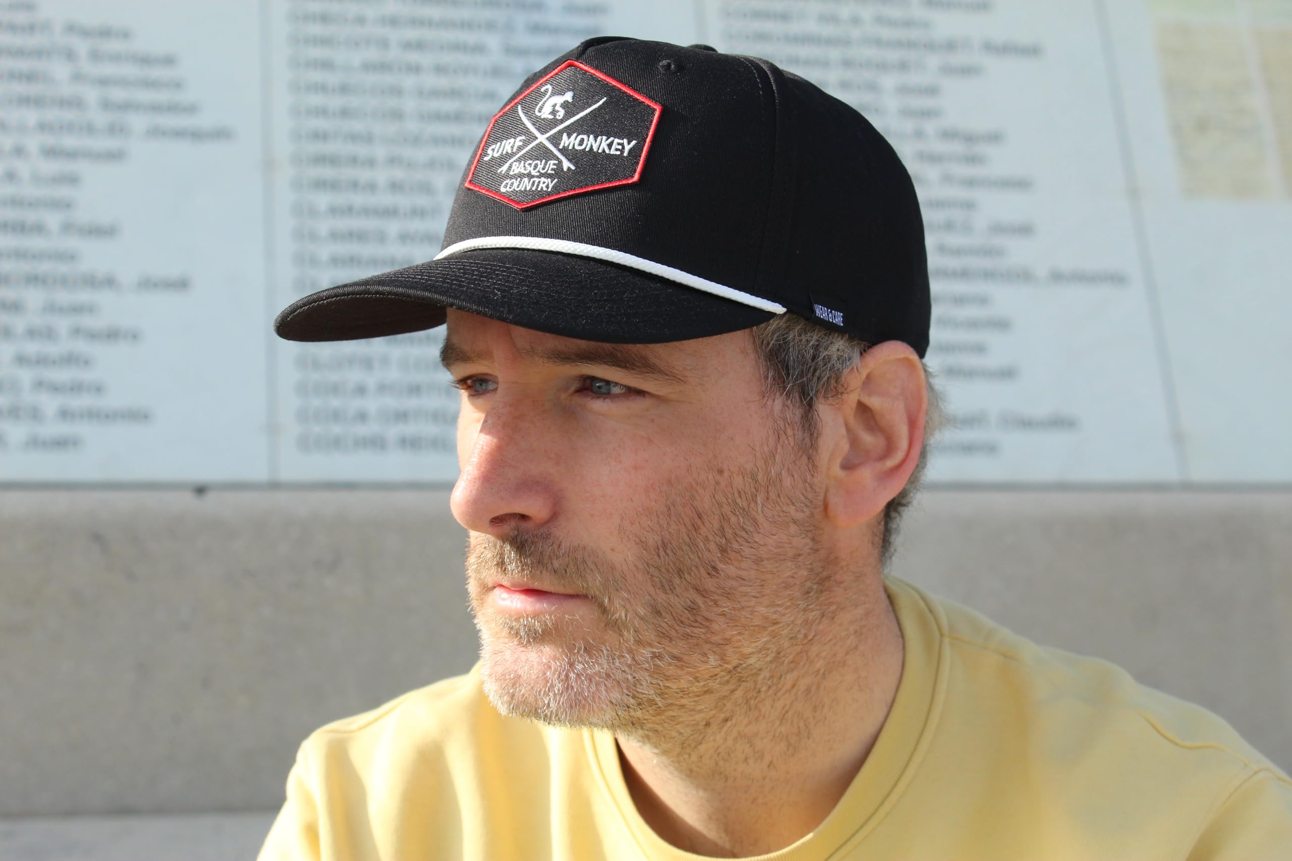 Surf Monkey Gorra Beisbol con Cuerda - Ajustable - Reciclada - Hombre/Mujer