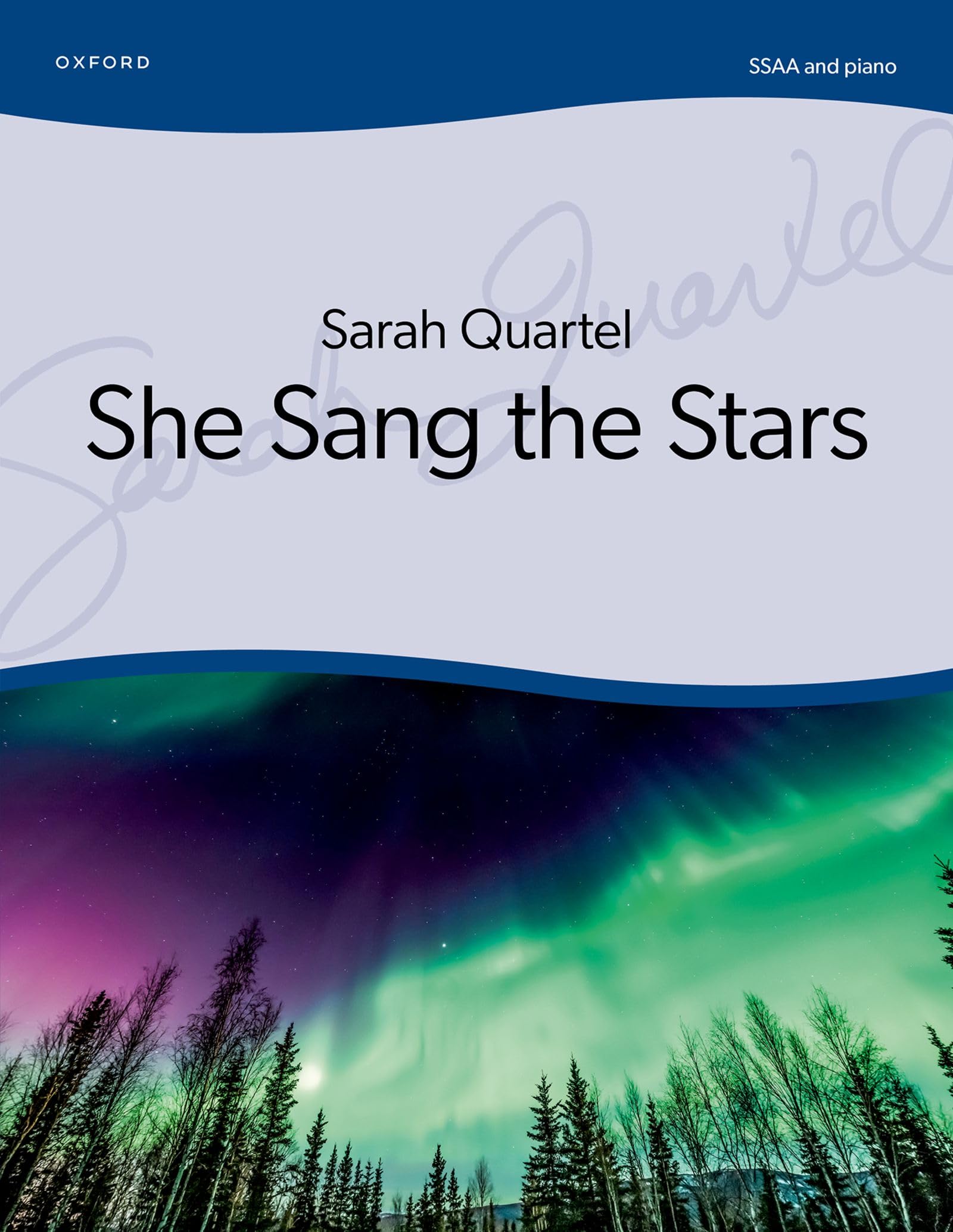 She Sang the Stars: Vocal score