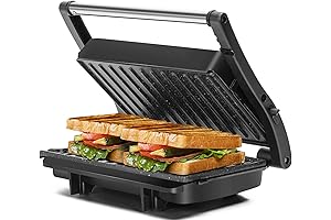 Aigostar Panini Press: Savor Every Bite of Your Gourmet Creations