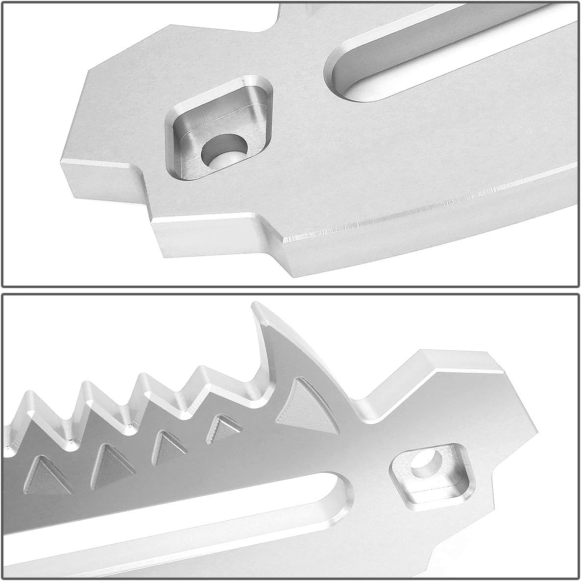DNA Motoring HITCH-ALU-003-SL 10" Aluminum Hawse Fairlead for Synthetic Winch Rope Lead Guide,Silver