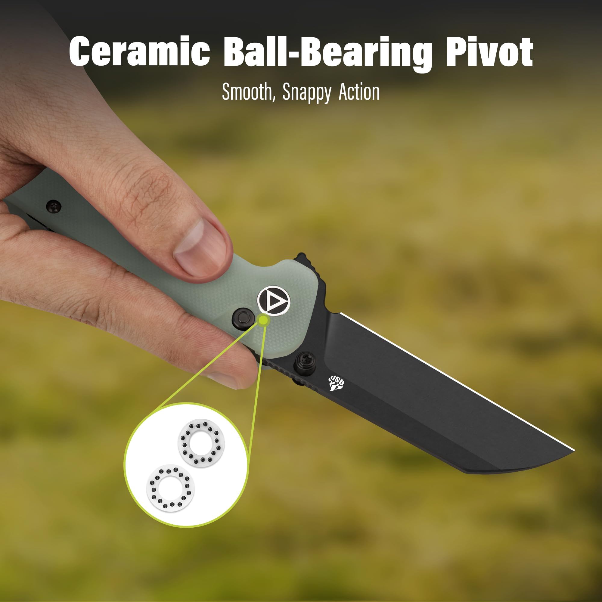 Amazon.com: QSP Penguin Folding Pocket Knife, 3.06