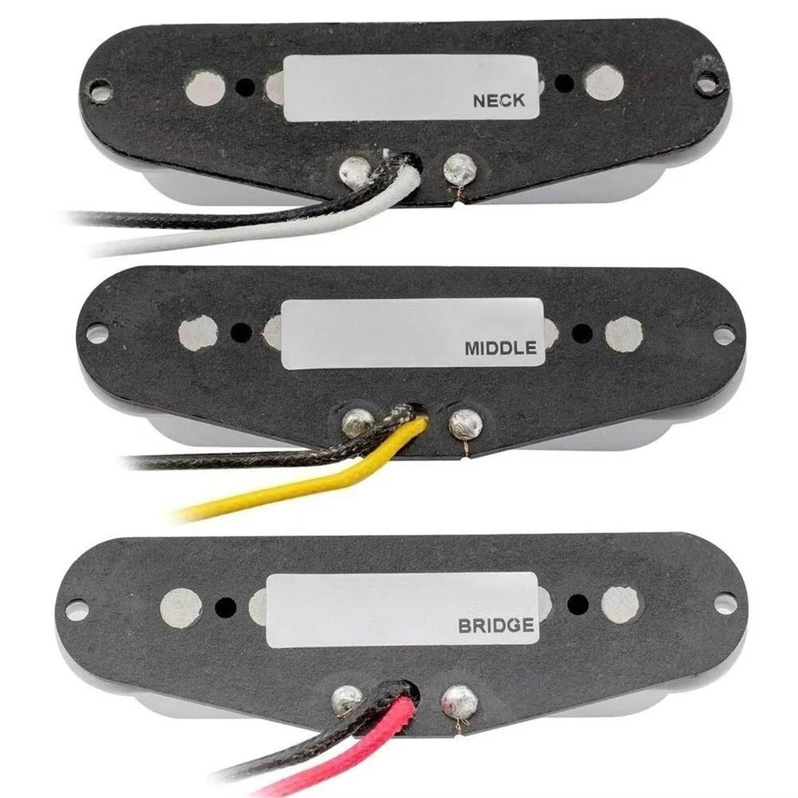 Przetwornik Do Gitary Elektrycznej Pickup Gitarowy | Vintage Staggered Alnico 5 Single Coil przetworniki zestaw do gitary elektrycznej
