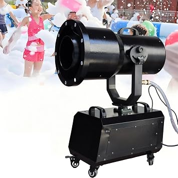 Professional Foam Machine for Party LM 2000 Powerful Professional Stage for Outdoor Indoor Covers 50  with 3-8M Distance, Ideal for Parties, Pools