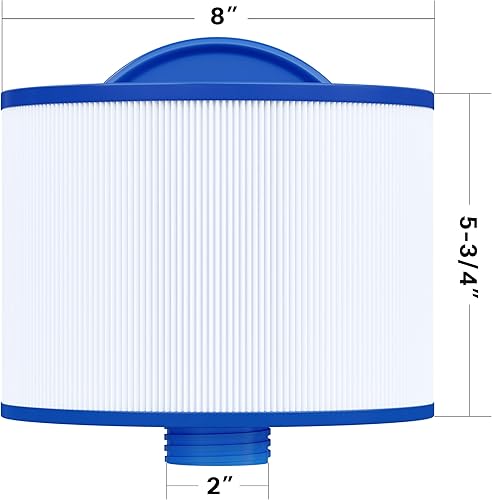 Miniatura 3 de Cryspool 08001 Filtro compatible con 8CH-951, PBF36, Wellspring 10-2870, cartucho de filtro de spa de 40 pies cuadrados, paquete de 2