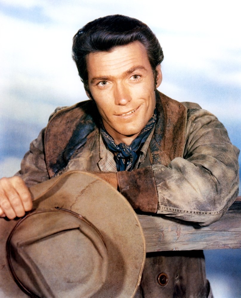 Amazon.com: Posterazzi Clint Eastwood 1950S Photo Poster Print, (8