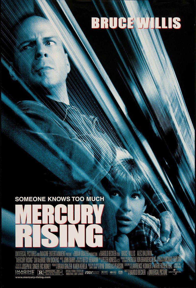 マーキュリー・ライジング　USオリジナル映画ポスター MERCURY RISING - 27