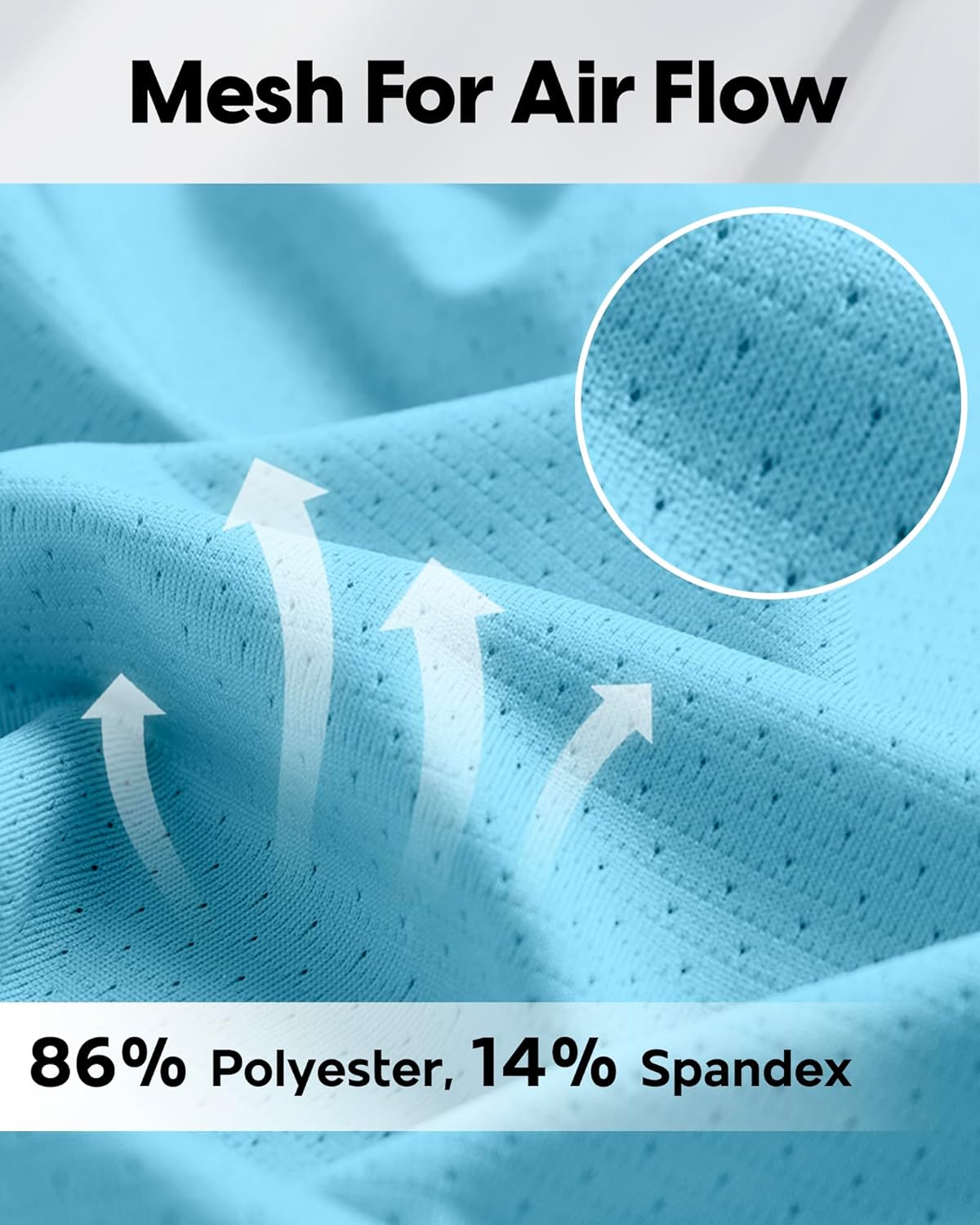 maamgic Mens 2 in 1 Running Shorts, 5" Gym Short with Zip Pockets, Quick Dry Workout Athletic Shorts for Men - Image 5