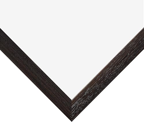 Miniatura 4 de Craig Frames Farmhouse Essentials - Marco de fotos alto de 8 x 10 pulgadas con paspartú para mostrar una foto de 5 x 7 pulgadas, color negro