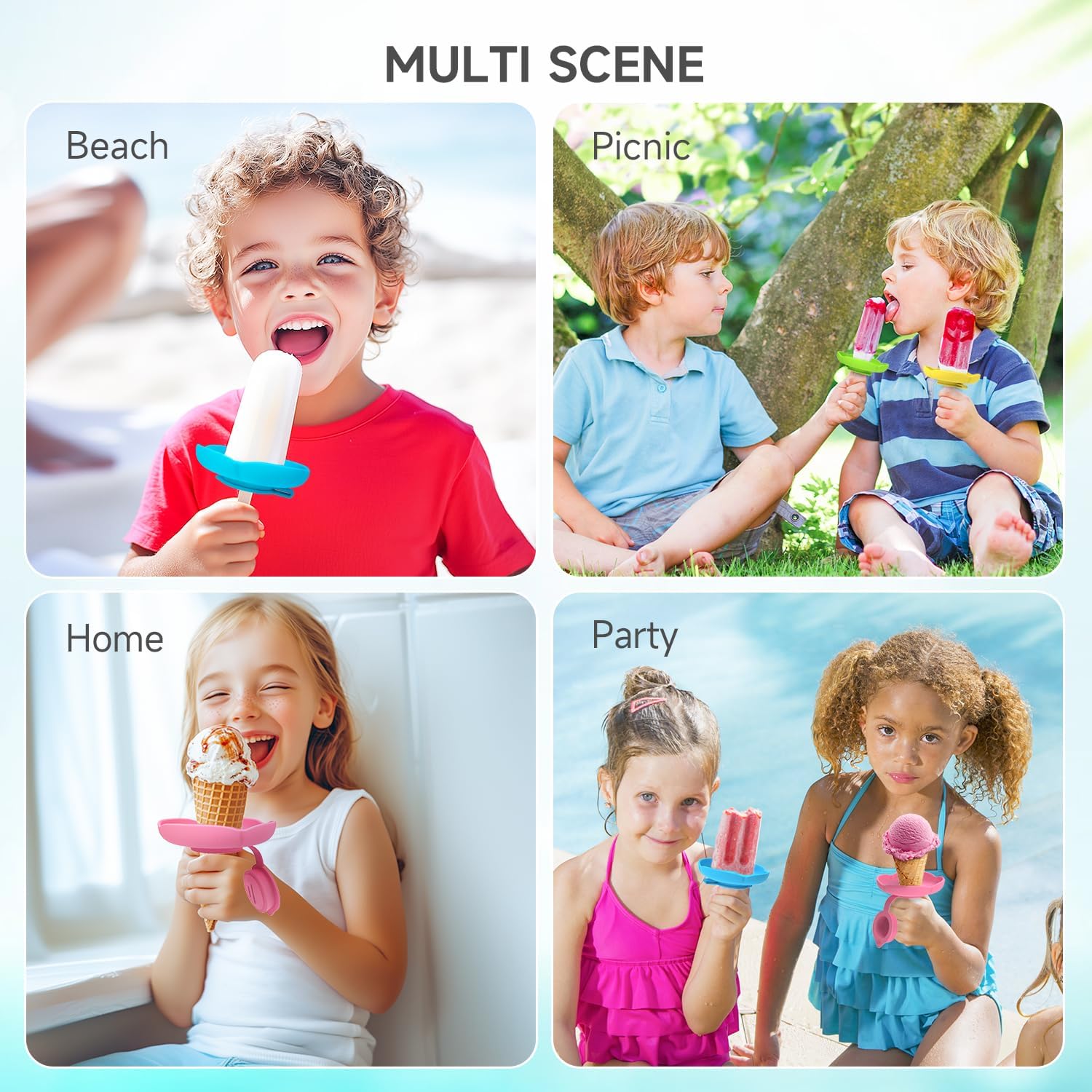Silicone Popsicle Drip Catchers That Actually Work (4-Pack) - image 9
