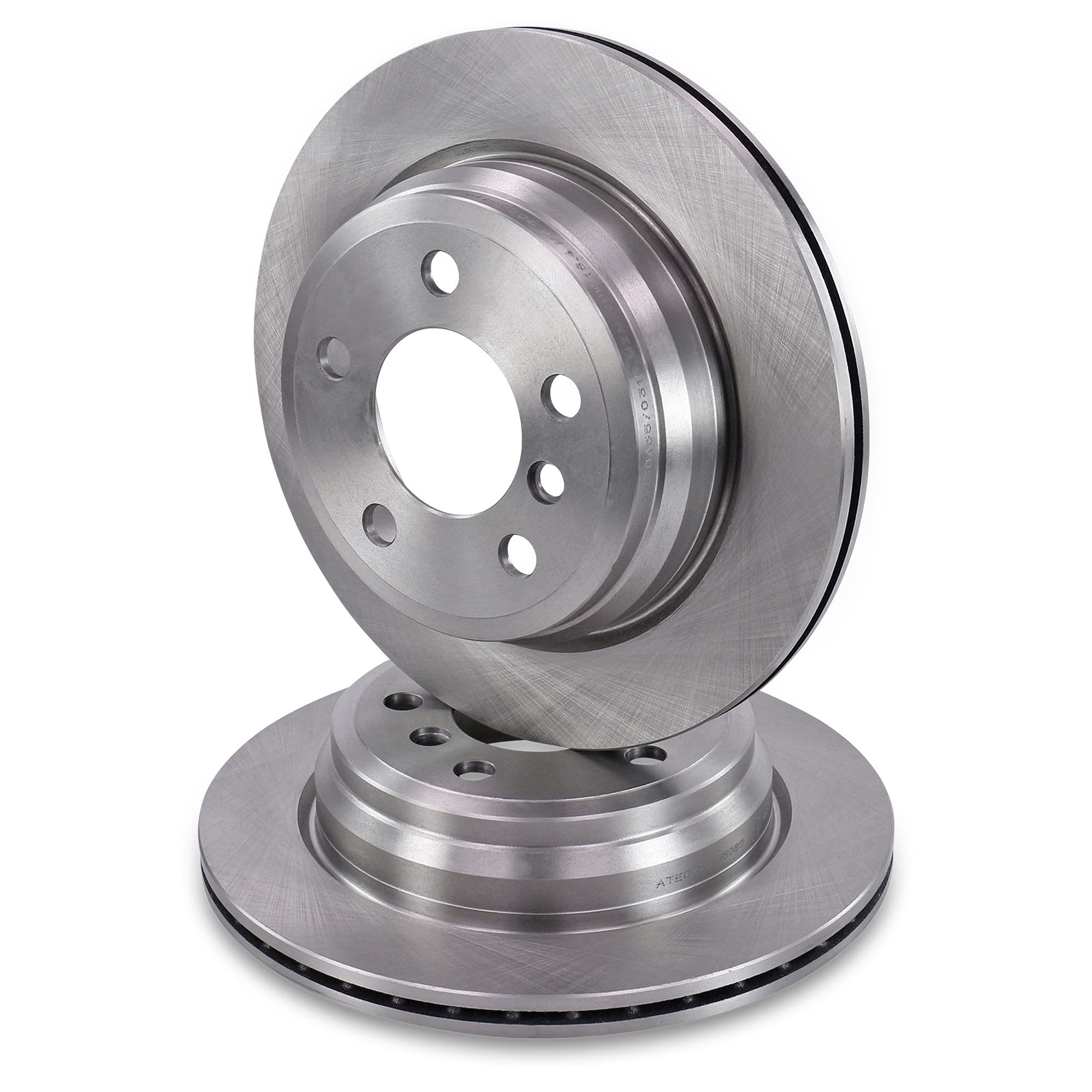 ATEC Germany Set freni asse posteriore dischi freno Ø 300 mm ventilati internamente +pastiglie freno posteriori Compatibile con BMW Serie 3 (F30, F80) (F34) (F31), Serie 4 (F33, F83) (F32, F82) (F36)