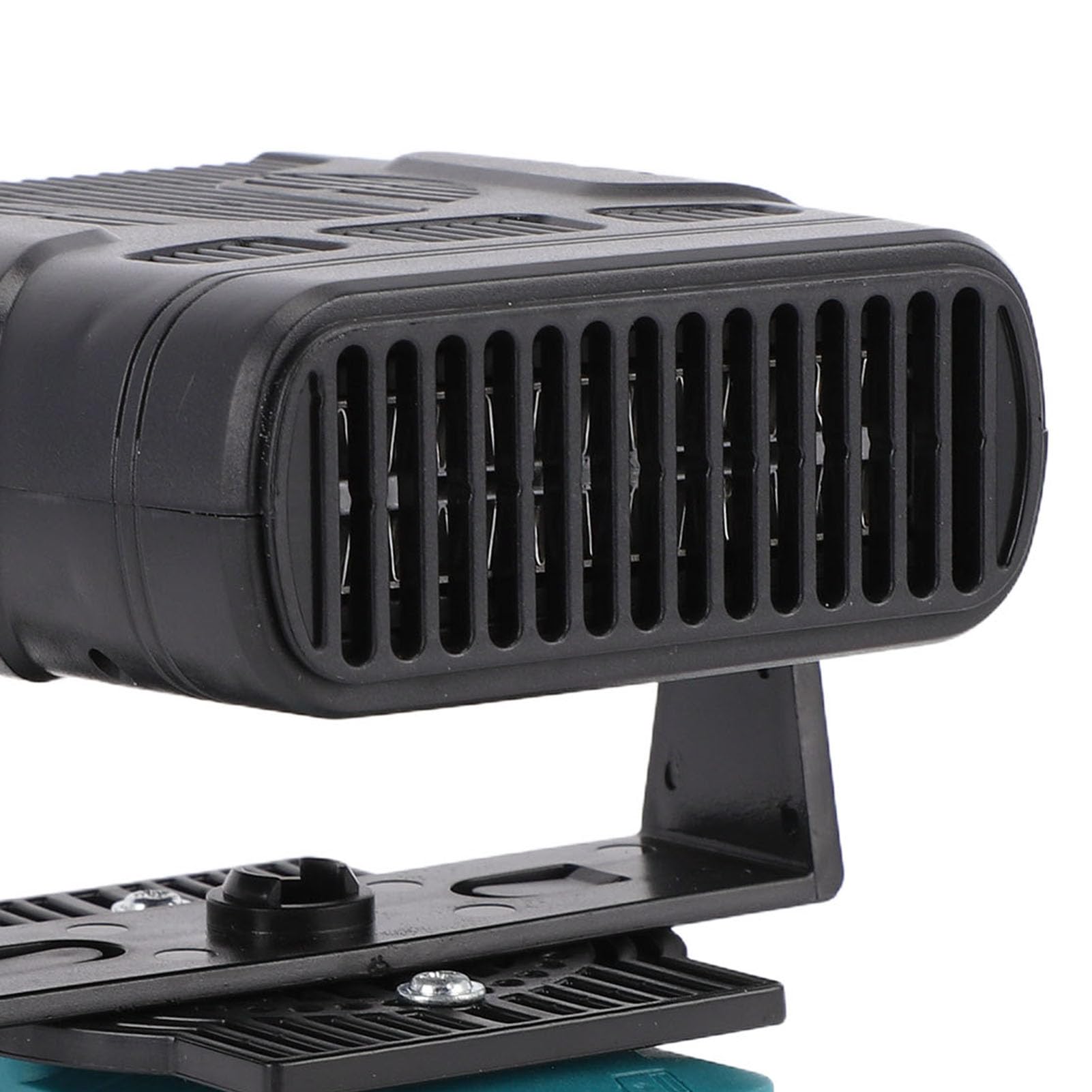 Calentador de Espacio Pequeño, 200 W, 2 Ajustes de Temperatura de Engranajes, Calentador Alimentado por Batería, 2 USB Silencioso, Desempañador de Ventana de Coche para 18 V