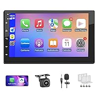 [2GB+32GB] Autoradio 2 Din con 7 Pollici Touchscreen Stereo Auto Supporta Wireless