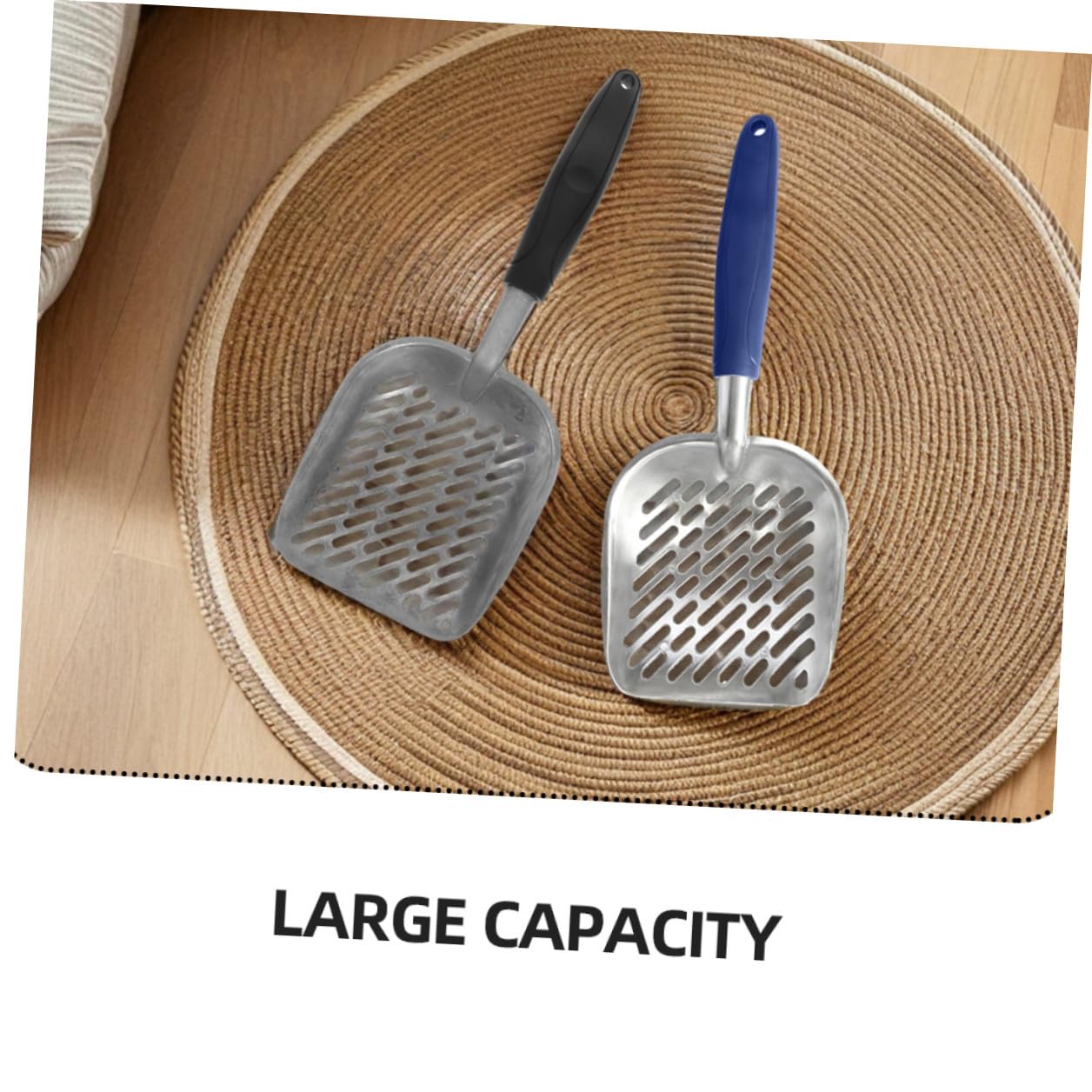 BESPORTBLE 2 Palette per Lettiera in con Fori Design Ergonomico per Confortevole Compatibili con i Lettiere per Facili da e Manutenere