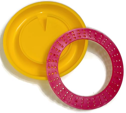 Miniatura 2 de ZAVHOZ Tazón de alimentación de abejas, bebedor de agua de colmena, dispensador de jarabe de azúcar, plato de malla de plástico, estación de riego