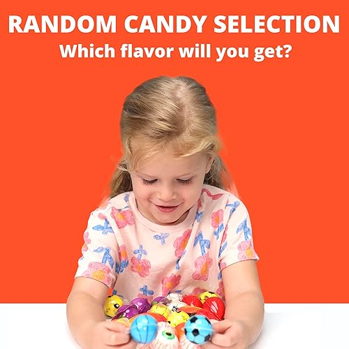 Miniatura 6 de Gummy Candy - Gomitas rellenas de gelatina, divertidos caramelos de gomita rellenos de mermelada de frutas, sabores surtidos, 11 piezas de dulces