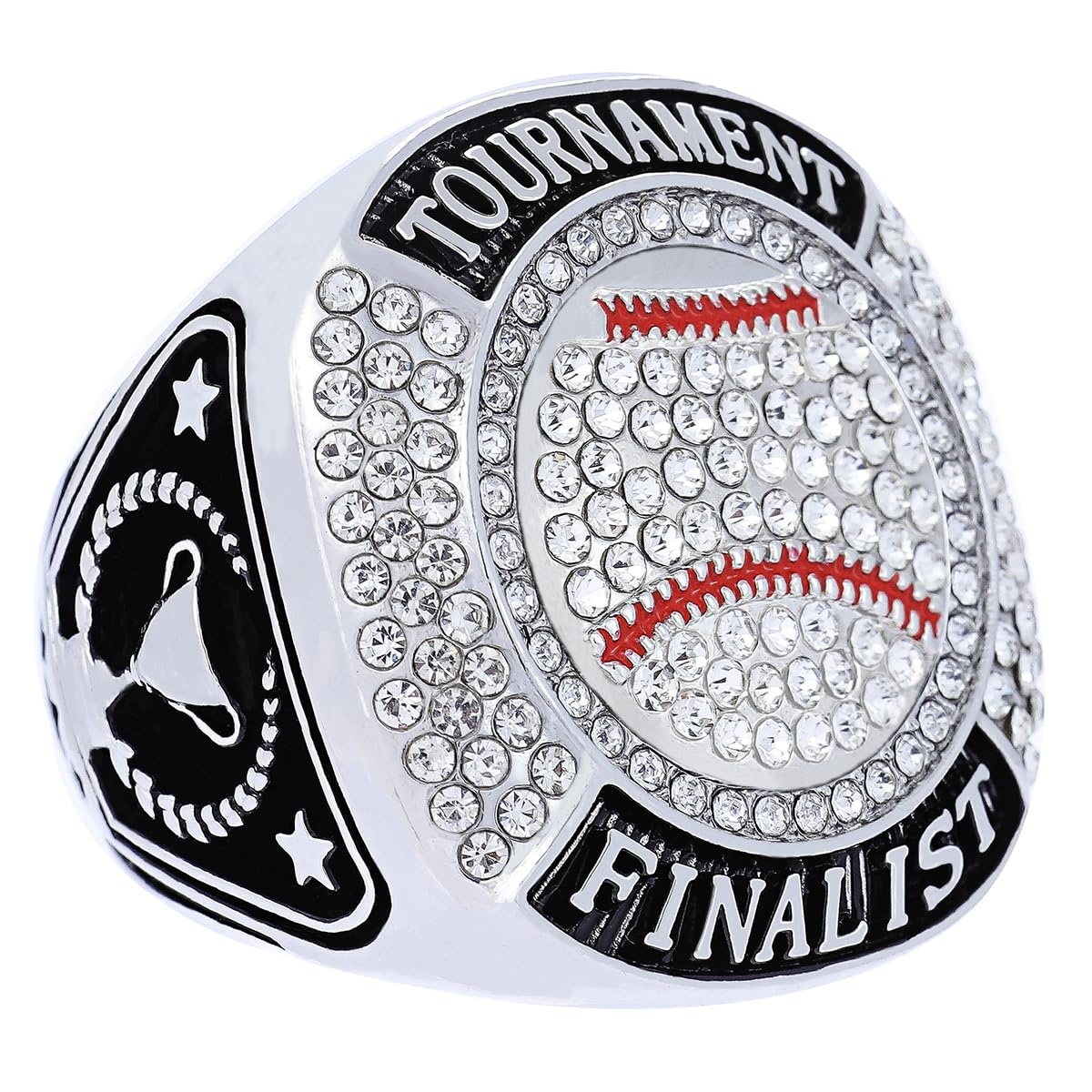 Baseballring Trophäe Award Geschenk Turnier Softball Finalist Ring