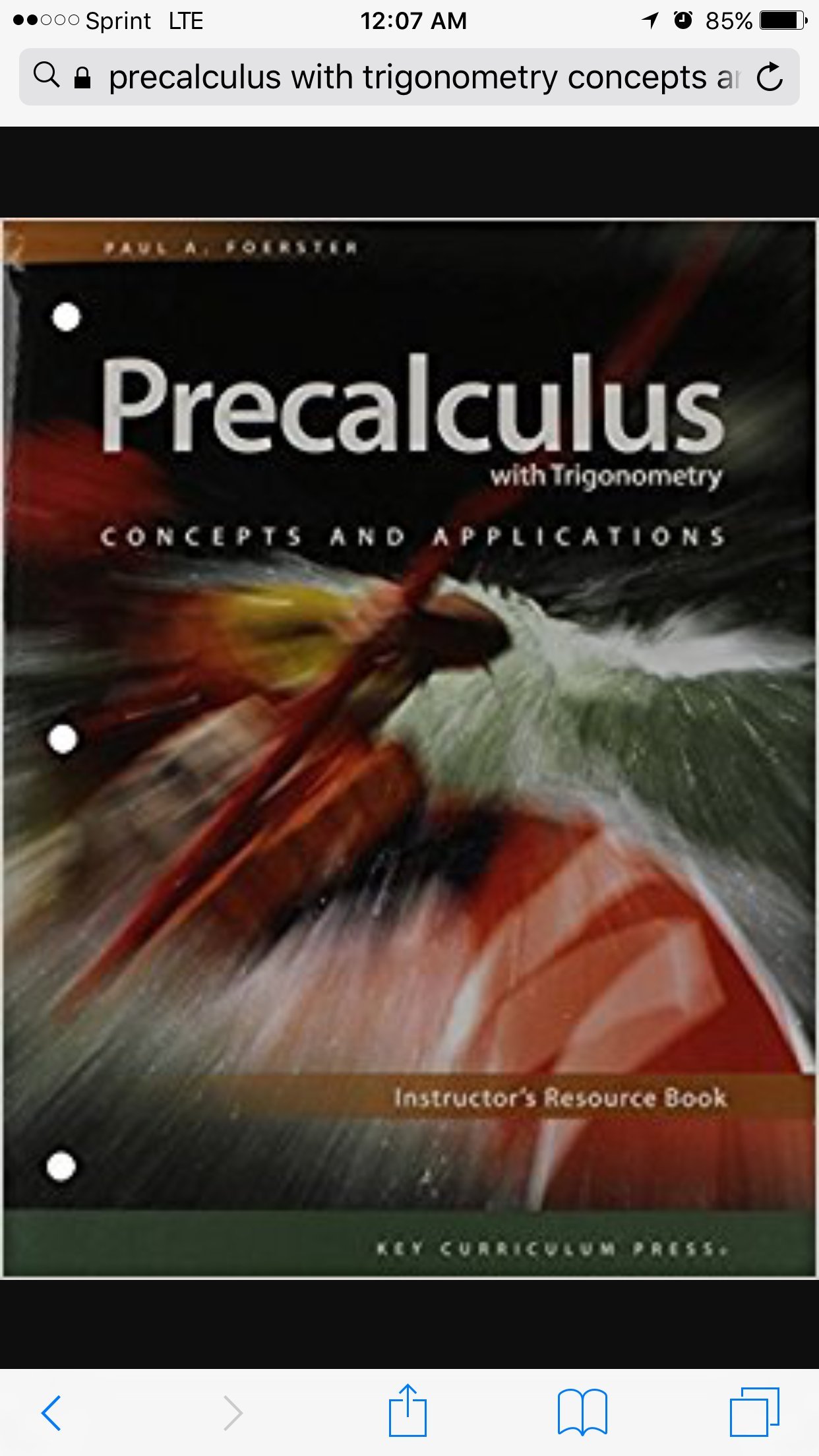 Precalculus with Trigonometry: Concepts and Applications, Instructor's Guide with CD