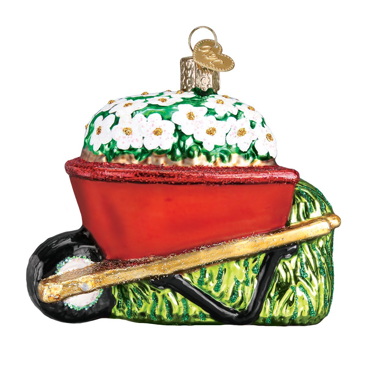 Amazon.com: Old World Christmas Ornaments: Garden Gifts Glass Blown ...
