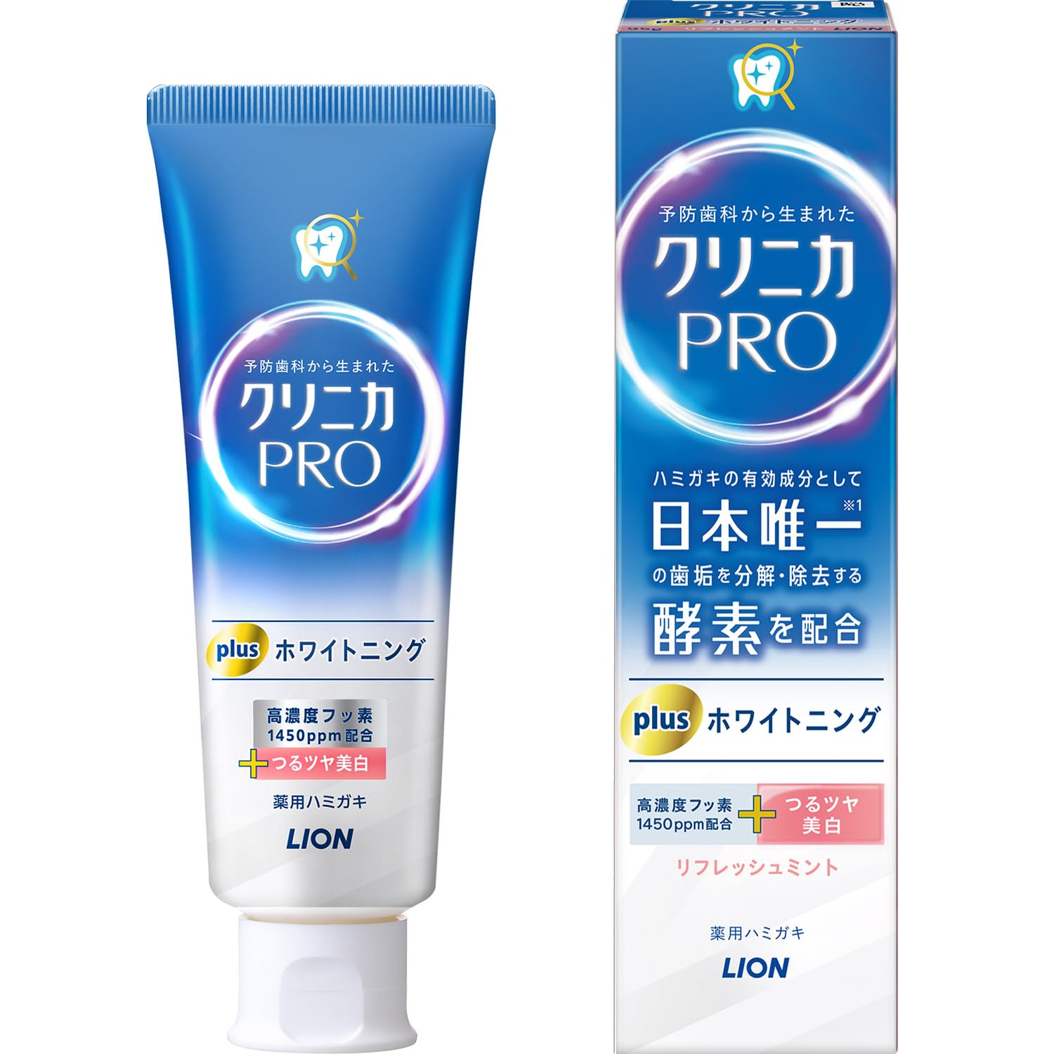 Amazon | クリニカPROホワイトニング リフレッシュミント 95g 医薬部外
