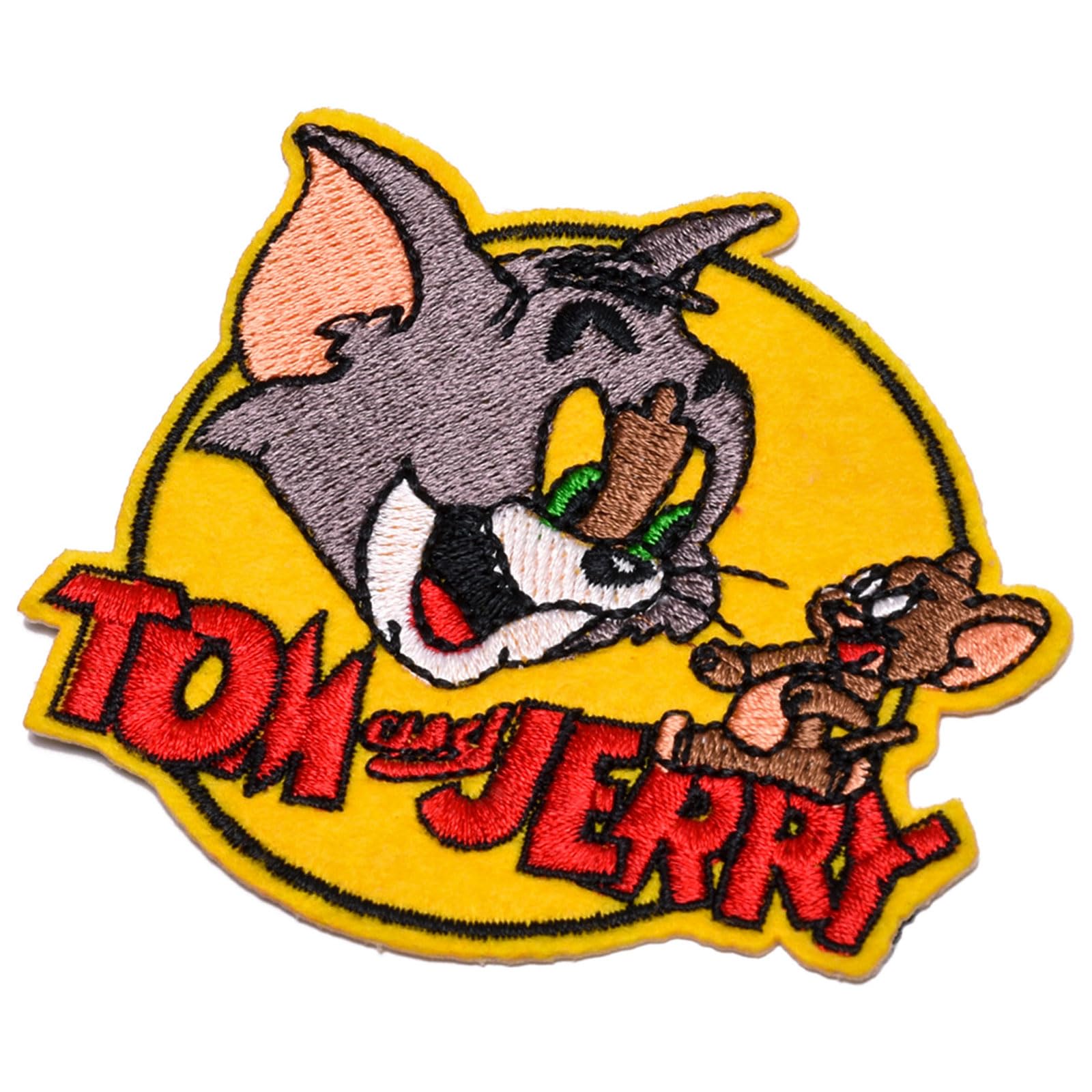 Amazon.co.jp: TOUFEIYUAN アイロンワッペン【Tom&Jerry】 トム